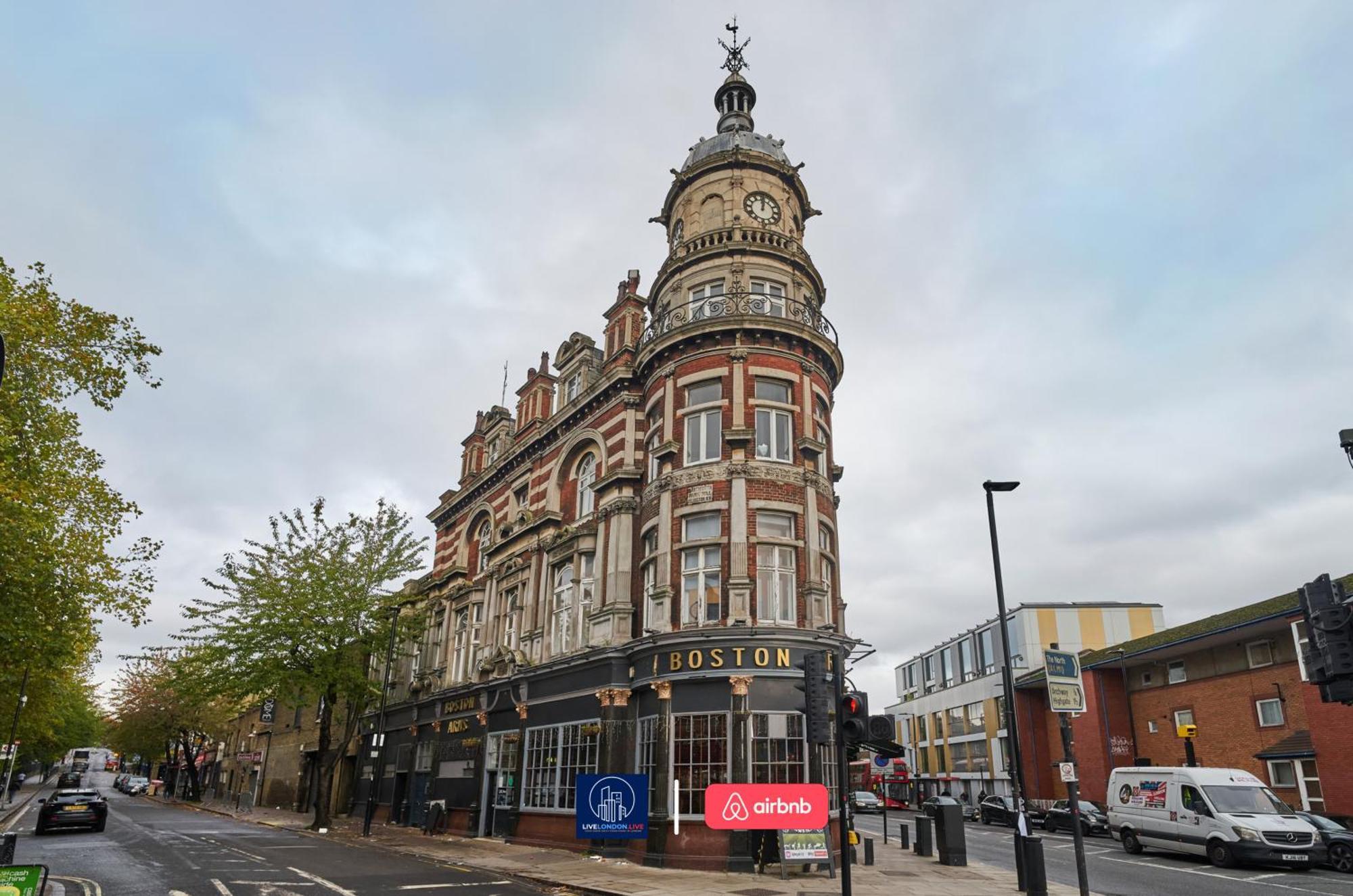 Last-Minute Specials L Sleeps Up To 4 Guests L One-Bedroom Apartment With King Bed And High Ceilings Near Camden By Live London Short Lets & Serviced Accommodation Exteriér fotografie