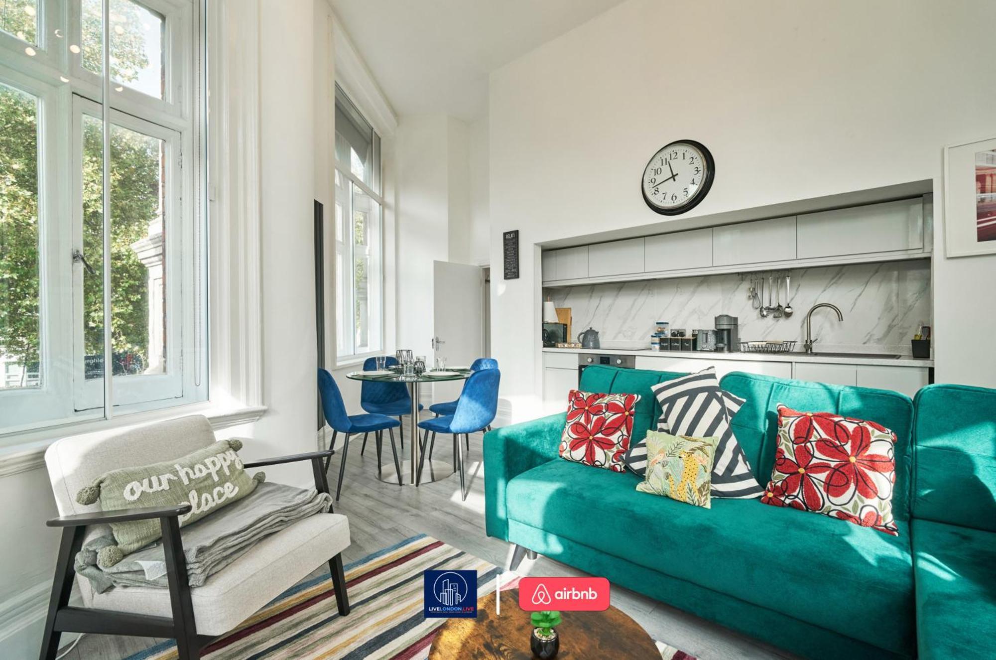 Last-Minute Specials L Sleeps Up To 4 Guests L One-Bedroom Apartment With King Bed And High Ceilings Near Camden By Live London Short Lets & Serviced Accommodation Exteriér fotografie