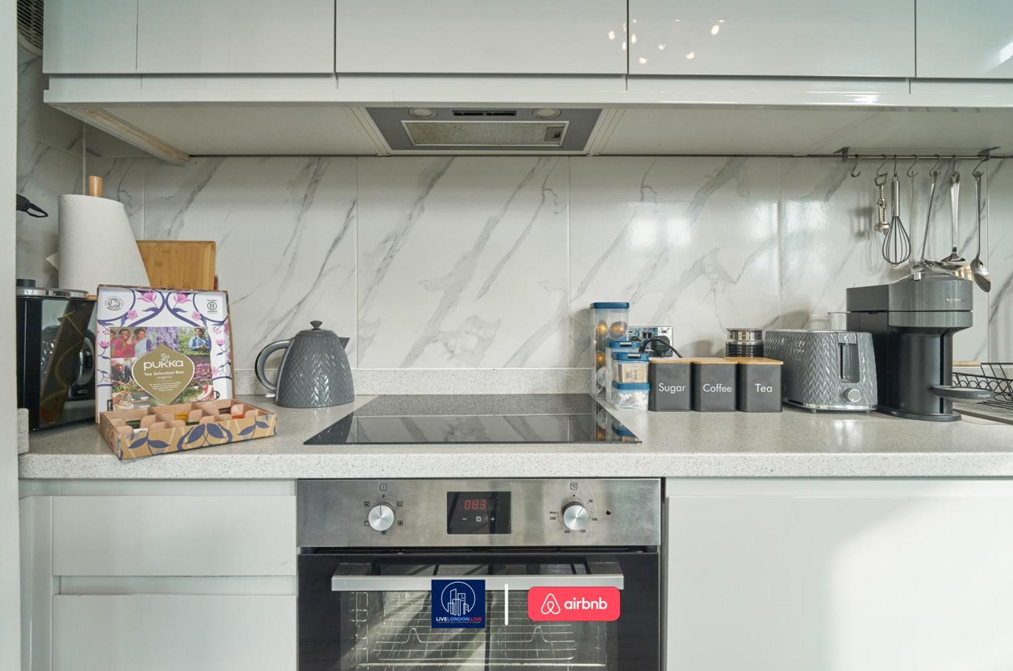 Last-Minute Specials L Sleeps Up To 4 Guests L One-Bedroom Apartment With King Bed And High Ceilings Near Camden By Live London Short Lets & Serviced Accommodation Exteriér fotografie