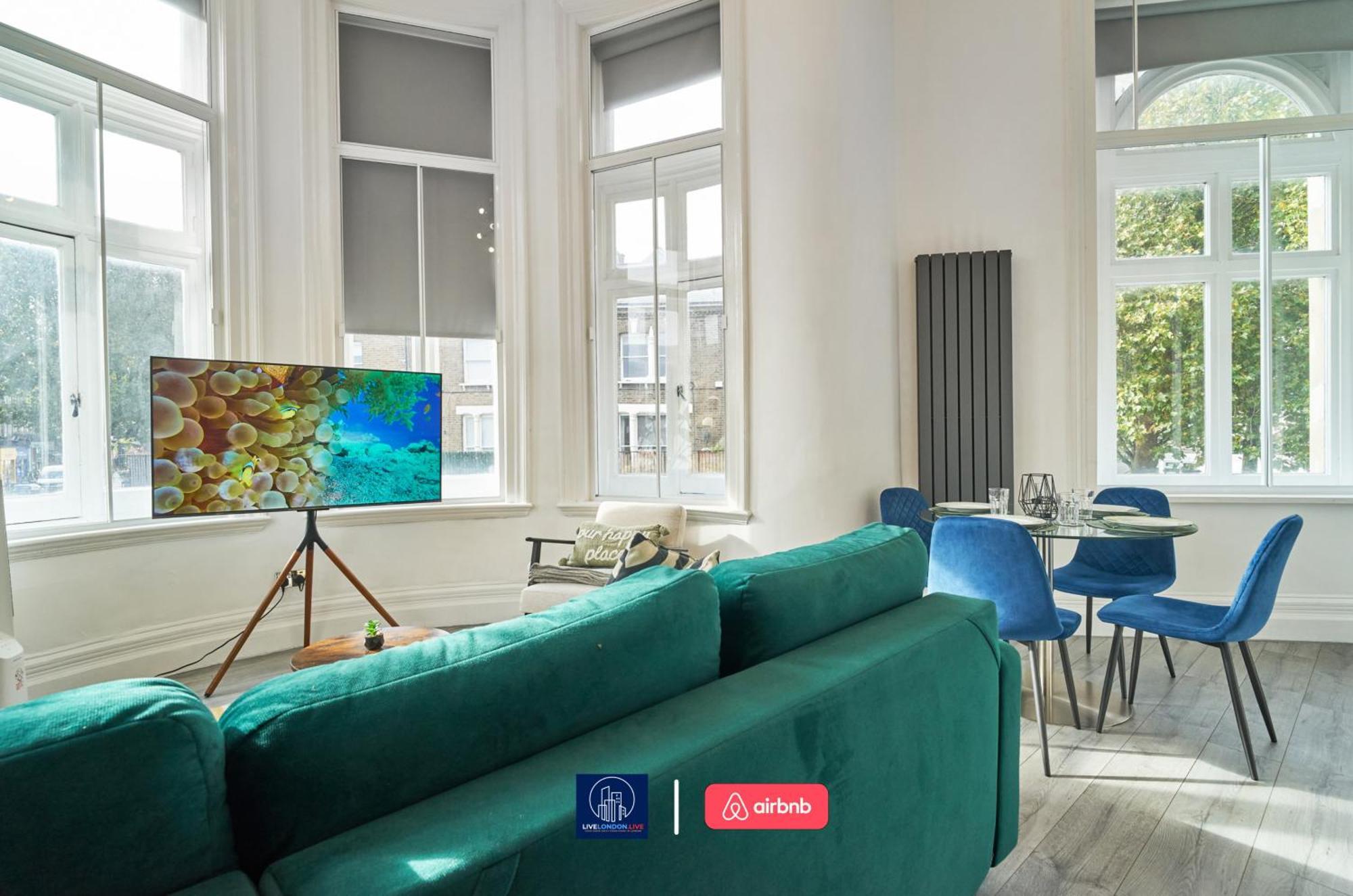 Last-Minute Specials L Sleeps Up To 4 Guests L One-Bedroom Apartment With King Bed And High Ceilings Near Camden By Live London Short Lets & Serviced Accommodation Exteriér fotografie