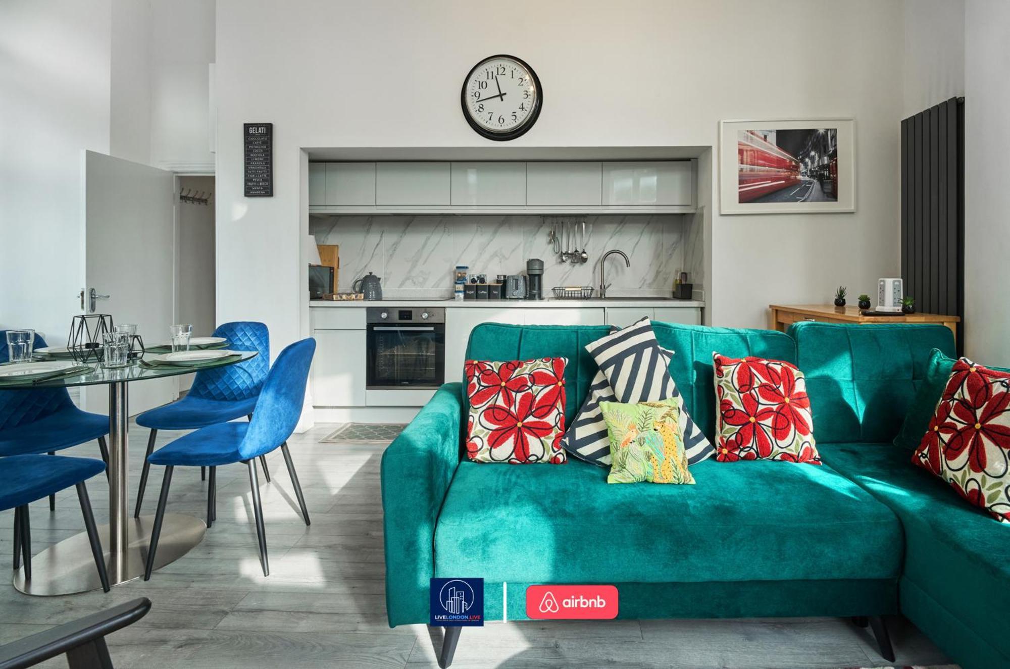 Last-Minute Specials L Sleeps Up To 4 Guests L One-Bedroom Apartment With King Bed And High Ceilings Near Camden By Live London Short Lets & Serviced Accommodation Exteriér fotografie