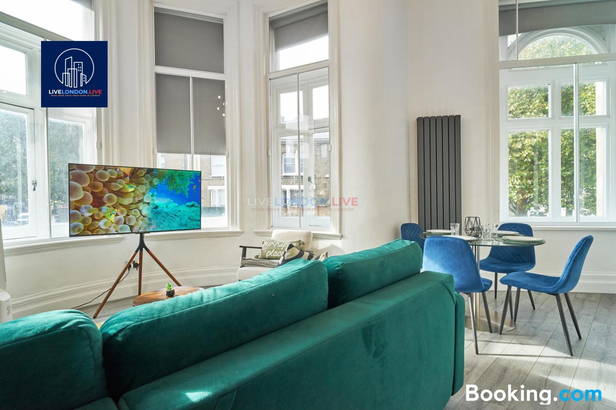 Last-Minute Specials L Sleeps Up To 4 Guests L One-Bedroom Apartment With King Bed And High Ceilings Near Camden By Live London Short Lets & Serviced Accommodation Exteriér fotografie