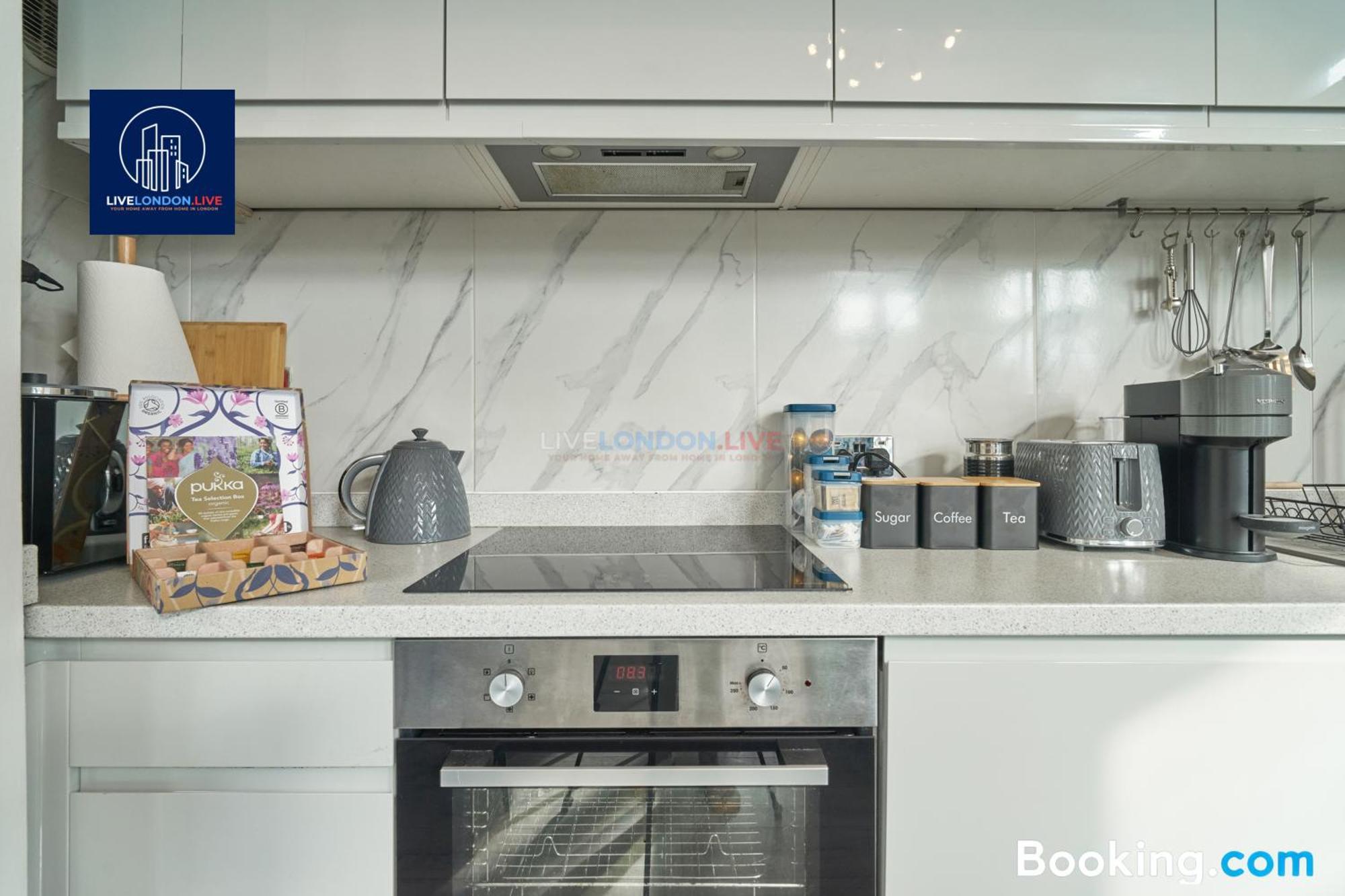 Last-Minute Specials L Sleeps Up To 4 Guests L One-Bedroom Apartment With King Bed And High Ceilings Near Camden By Live London Short Lets & Serviced Accommodation Exteriér fotografie