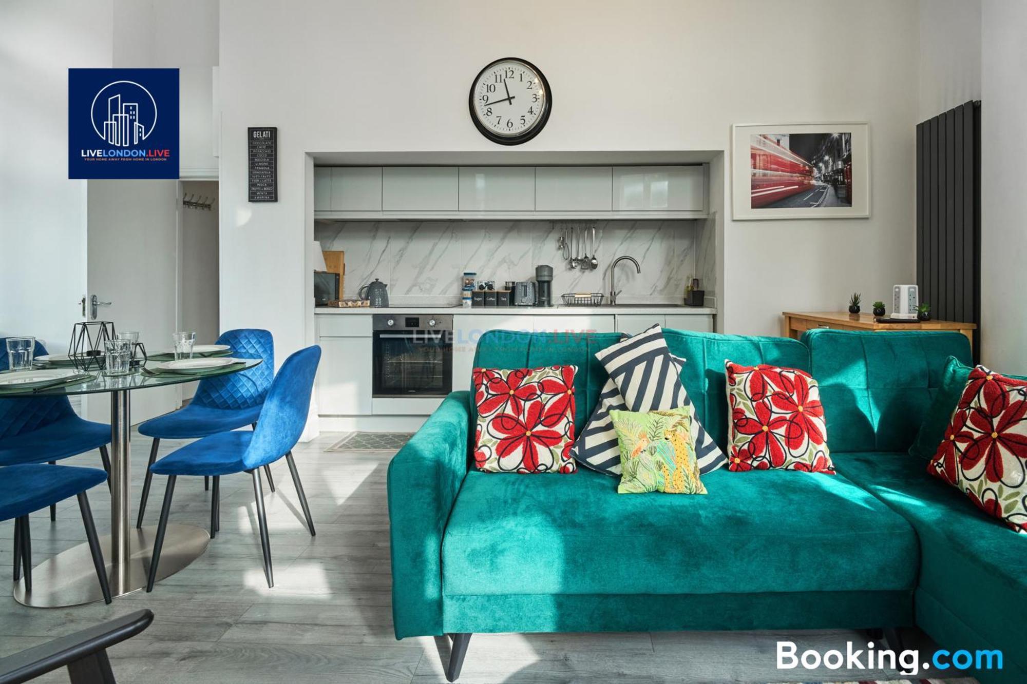 Last-Minute Specials L Sleeps Up To 4 Guests L One-Bedroom Apartment With King Bed And High Ceilings Near Camden By Live London Short Lets & Serviced Accommodation Exteriér fotografie